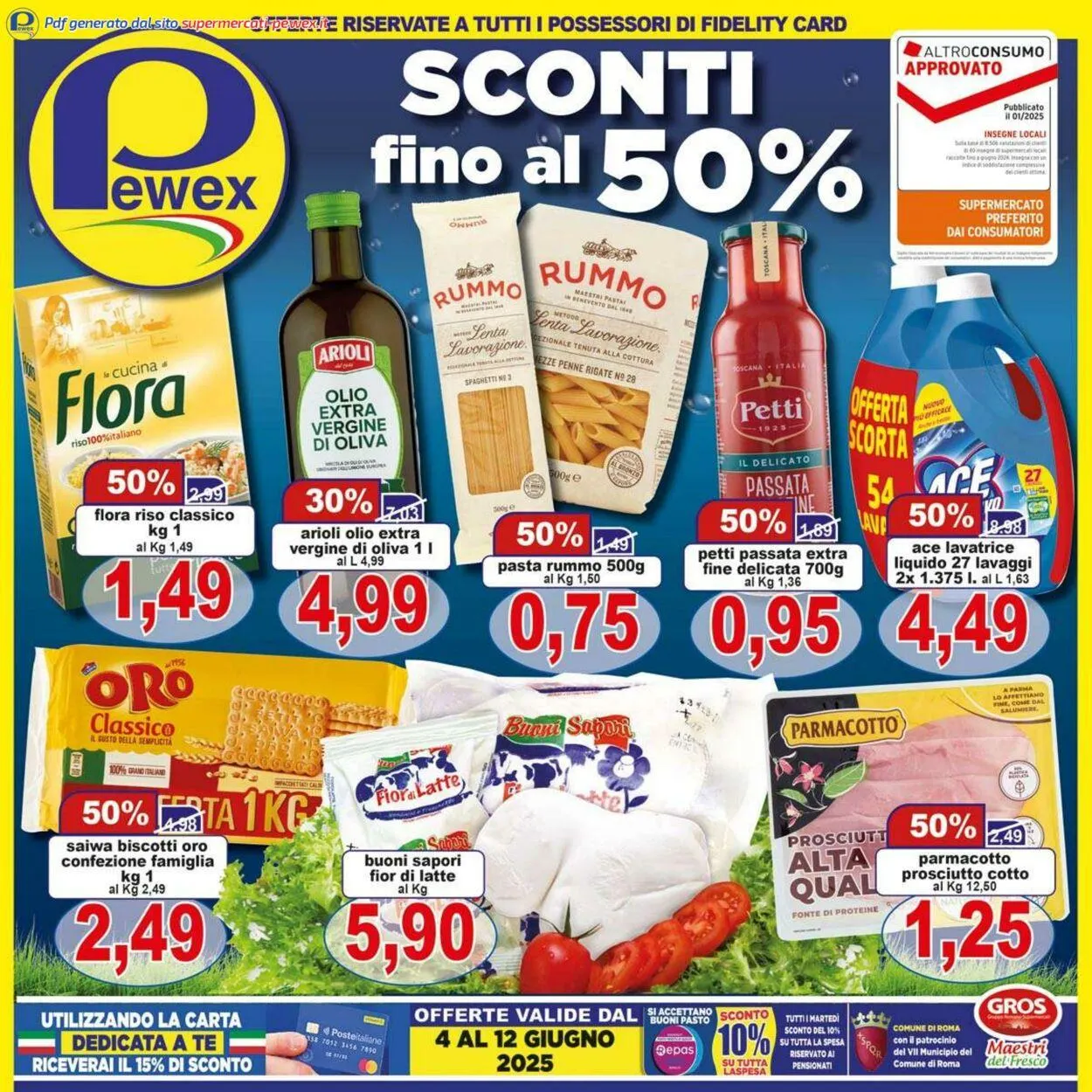 Pewex Volantino attuale da 10 giugno a 24 giugno di 2025 - Pagina del volantino 1