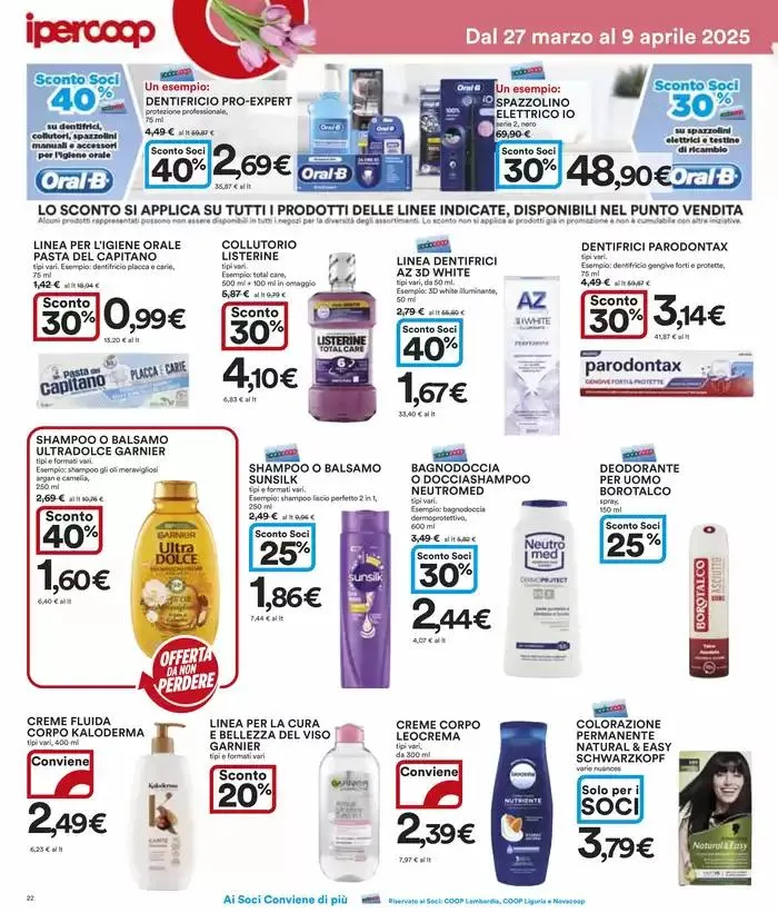 Fiorisce il risparmio! da 27 marzo a 9 aprile di 2025 - Pagina del volantino 22