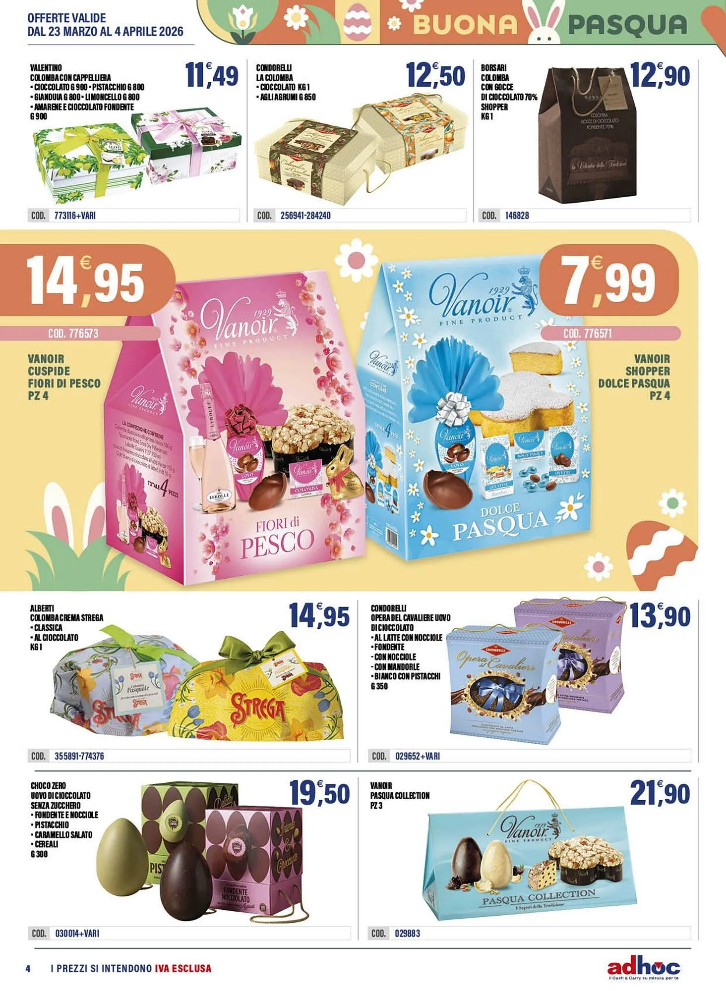 Volantino Adhoc da 23 marzo a 4 aprile di 2026 - Pagina del volantino 4