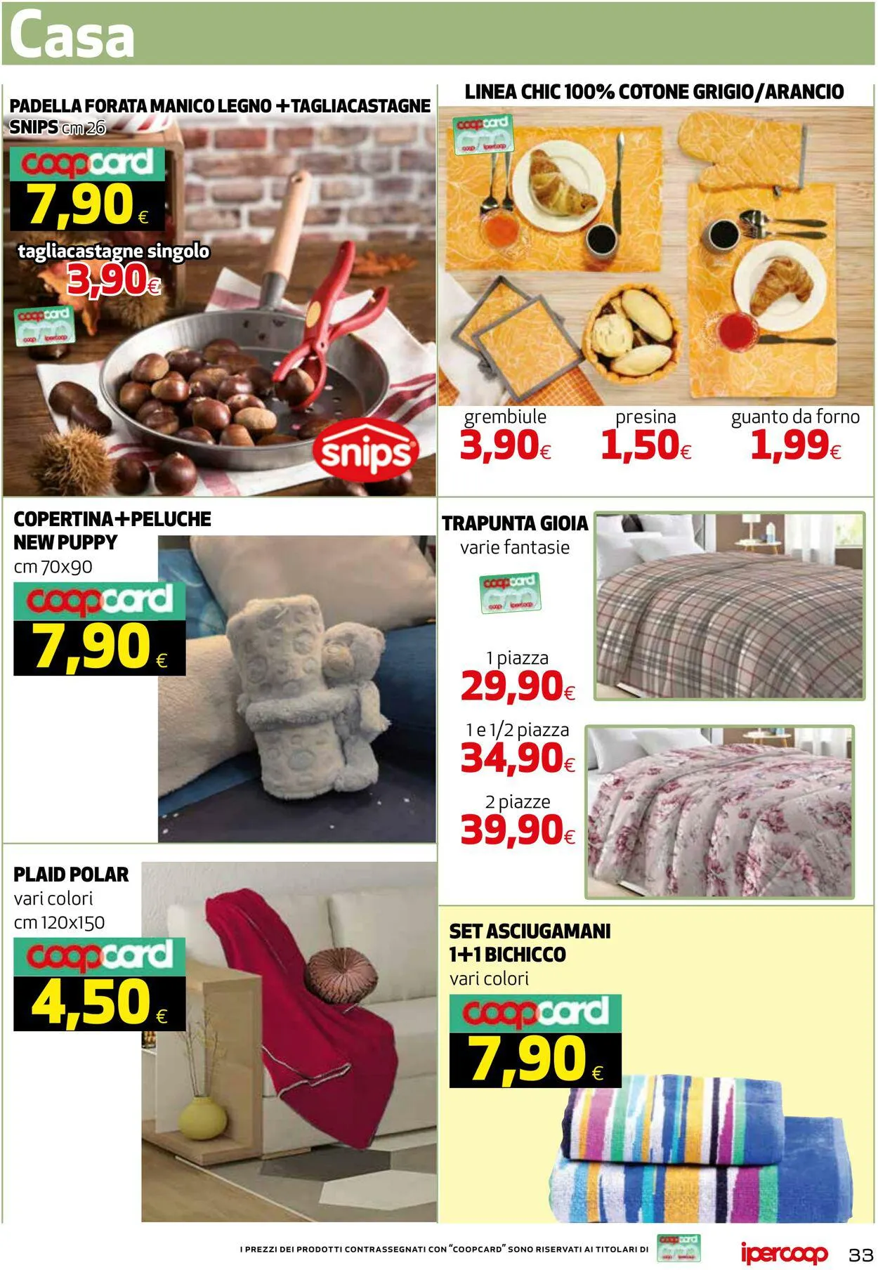 Coop Volantino attuale da 13 ottobre a 24 ottobre di 2023 - Pagina del volantino 33