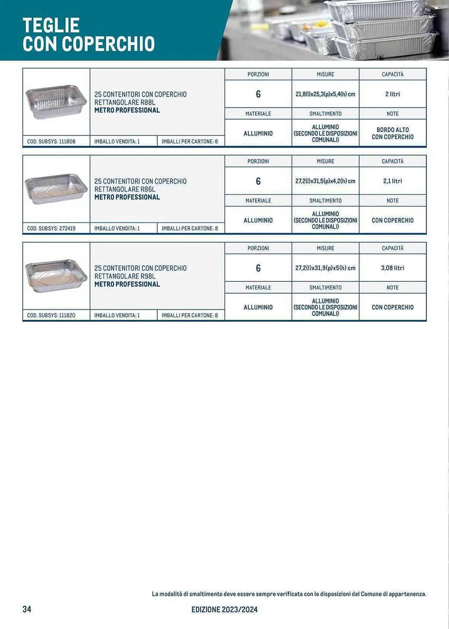Volantino Metro da 27 luglio a 23 luglio di 2024 - Pagina del volantino 34