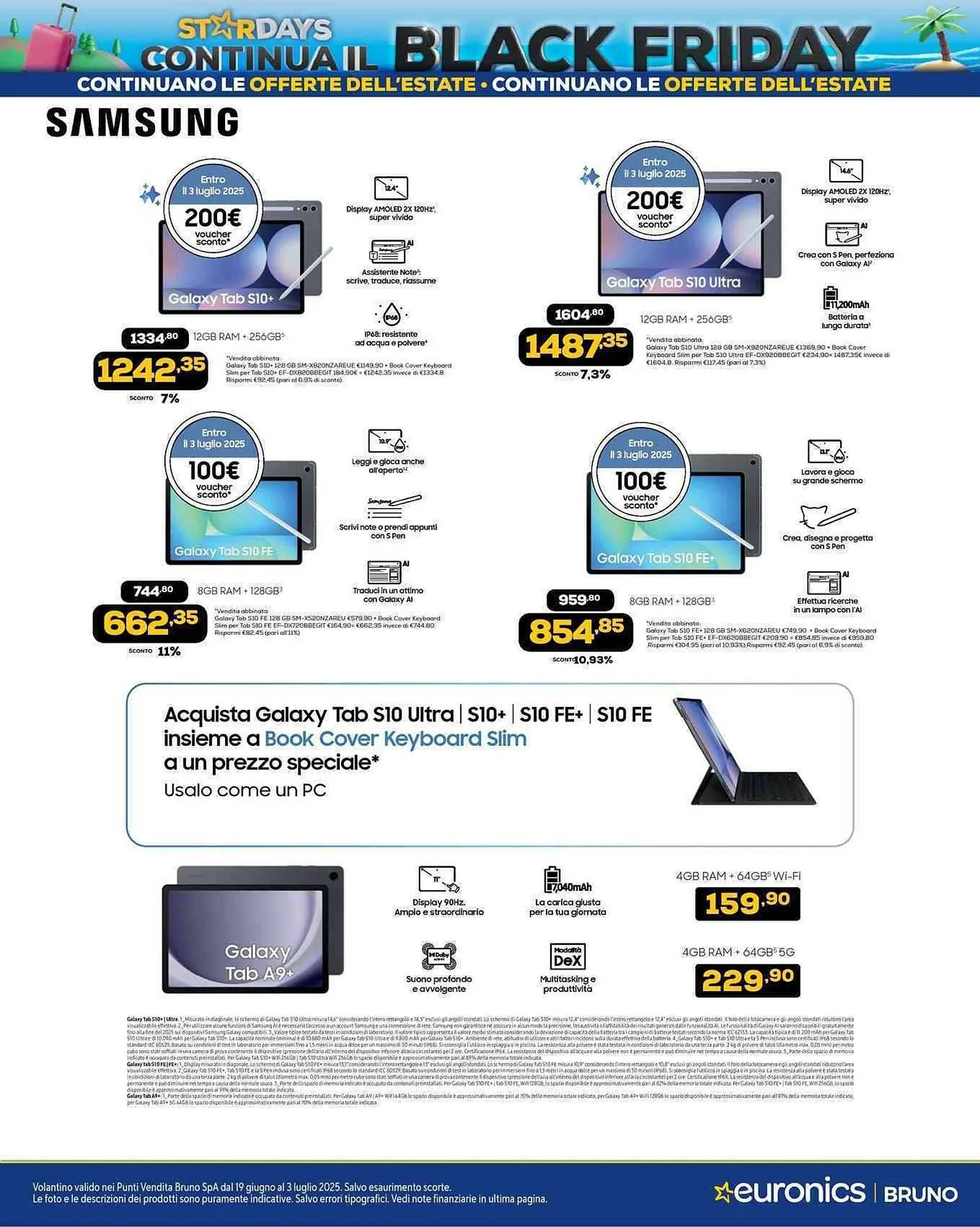 Volantino Euronics da 19 giugno a 3 luglio di 2025 - Pagina del volantino 37