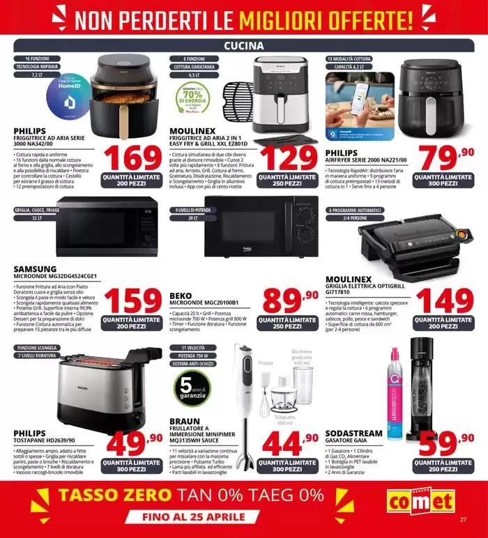 Sorprese tech da Comet! da 17 aprile a 28 aprile di 2025 - Pagina del volantino 27