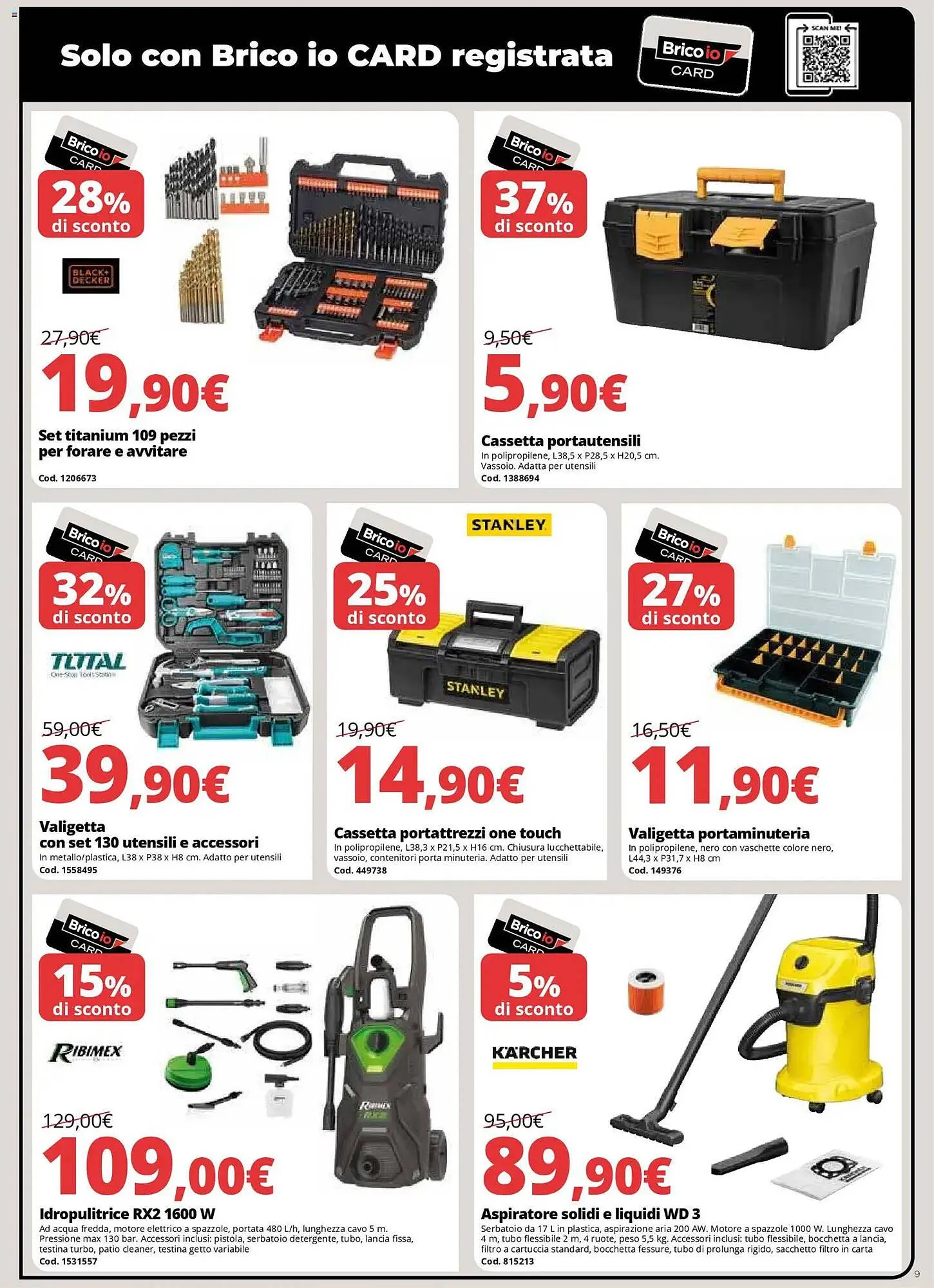 Volantino Brico Io da 6 dicembre a 24 dicembre di 2025 - Pagina del volantino 9