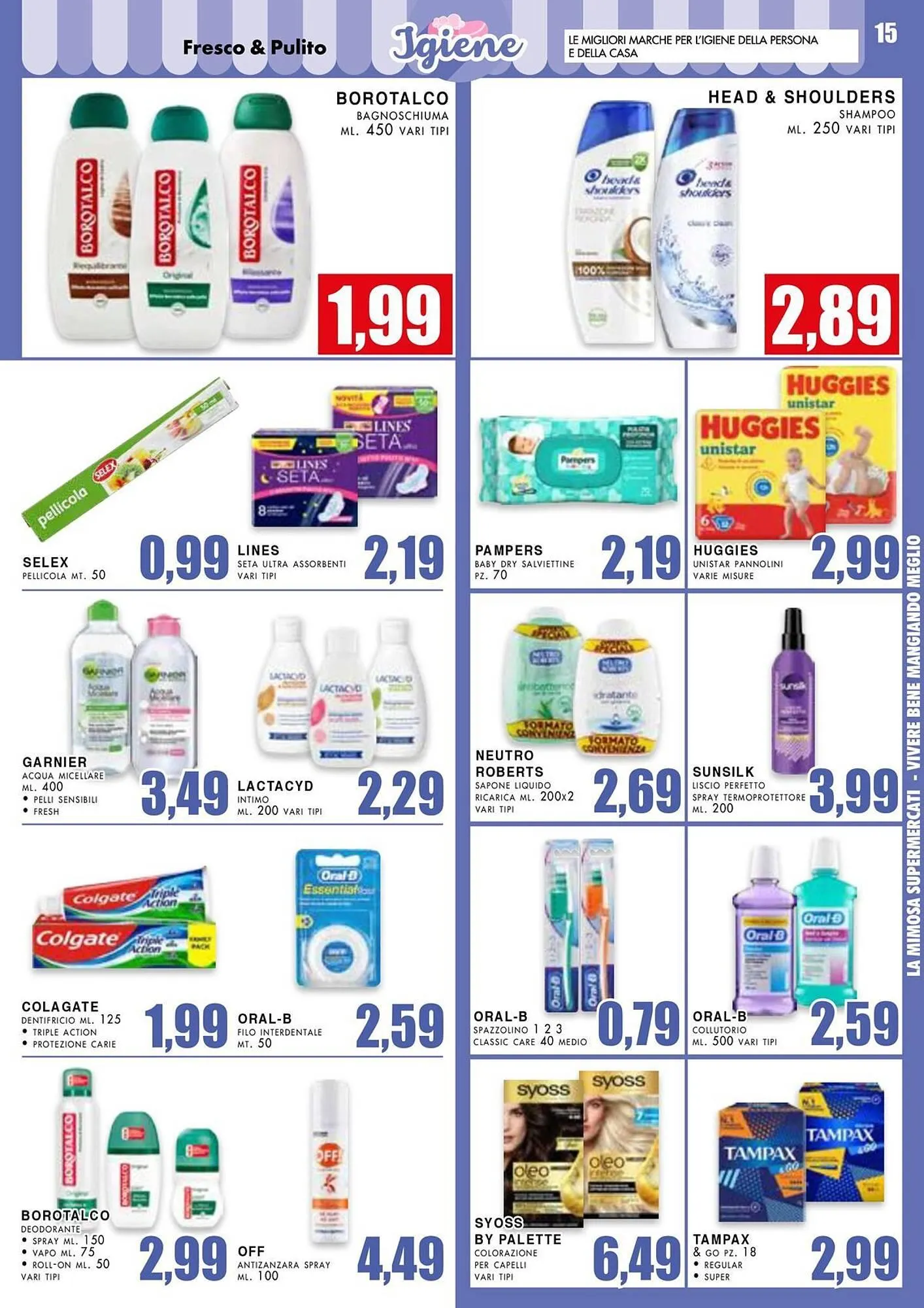 Volantino La Mimosa Supermercati da 3 giugno a 15 giugno di 2025 - Pagina del volantino 15