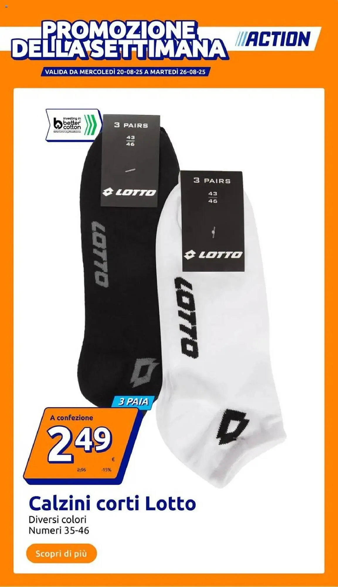 Volantino Action da 20 agosto a 26 agosto di 2025 - Pagina del volantino 1