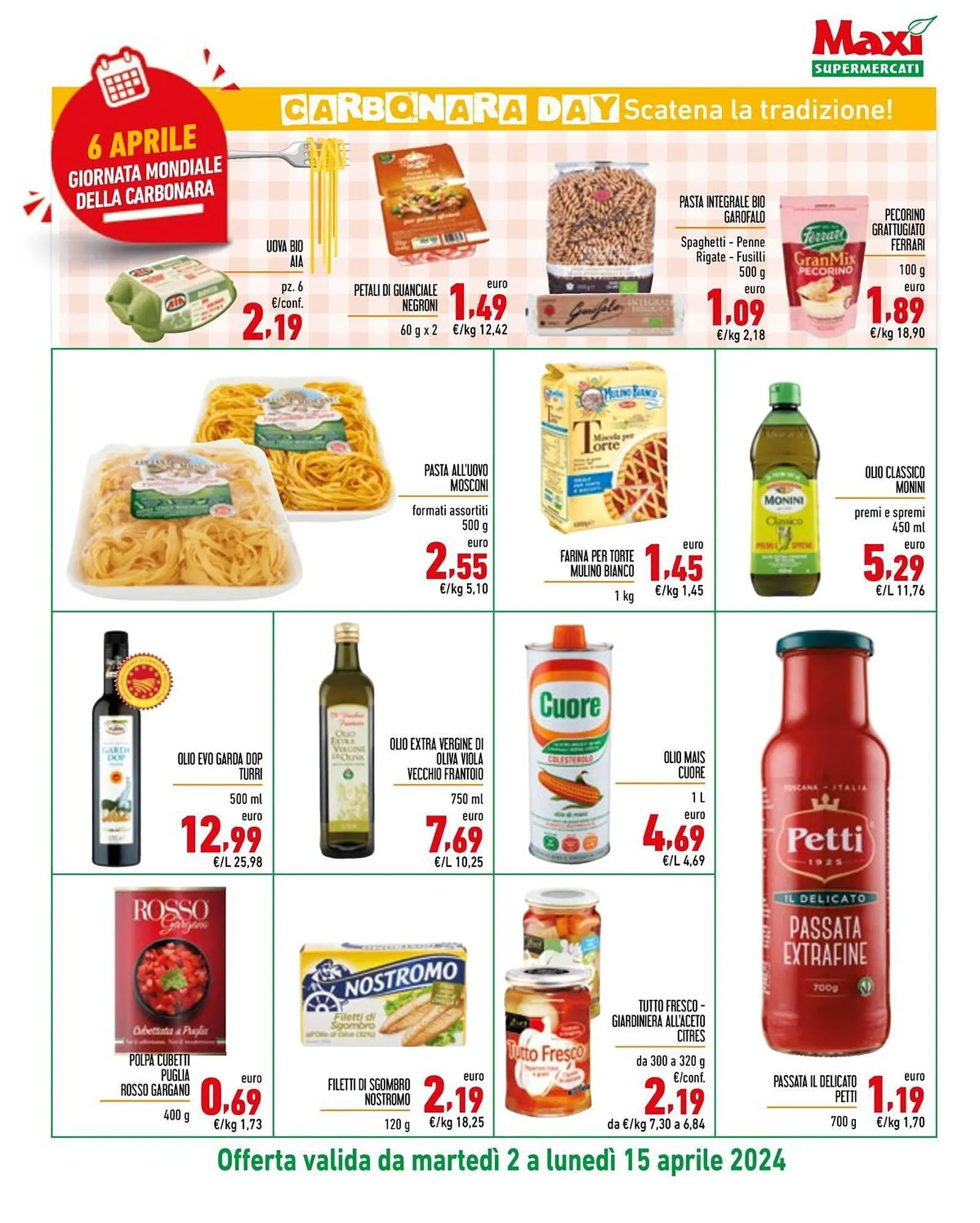 Volantino Maxi Supermercati da 2 aprile a 15 aprile di 2024 - Pagina del volantino 11