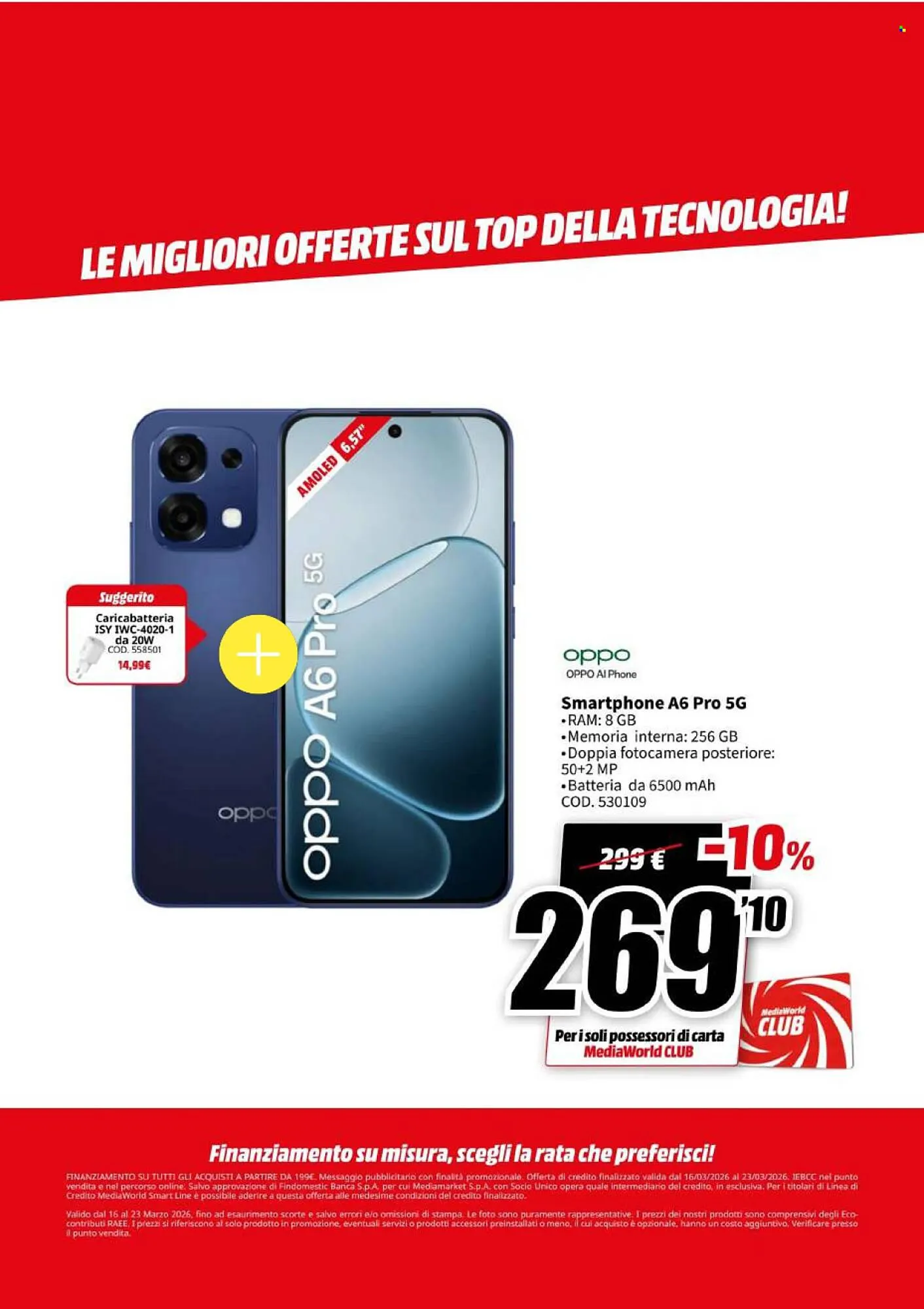 Volantino MediaWorld da 16 marzo a 23 marzo di 2026 - Pagina del volantino 39