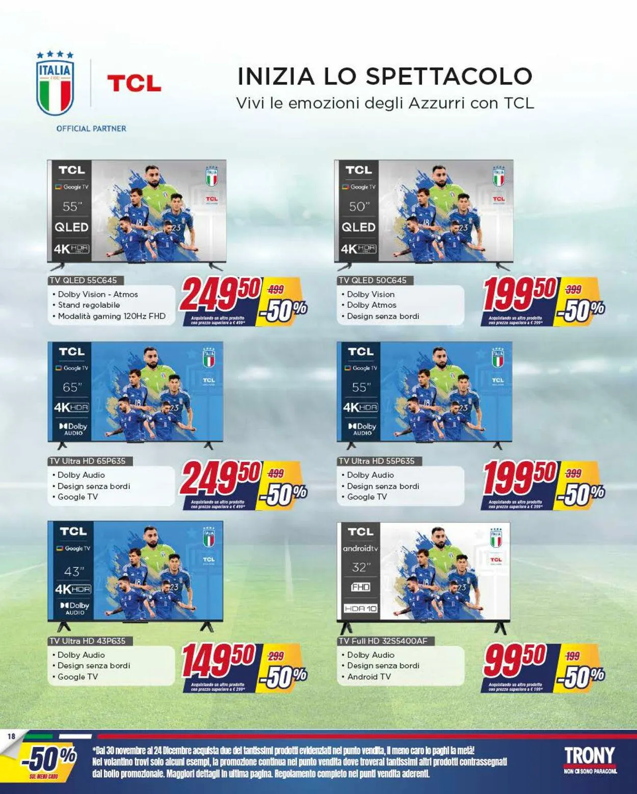 Trony - Palermo Volantino attuale da 30 novembre a 24 dicembre di 2023 - Pagina del volantino 18