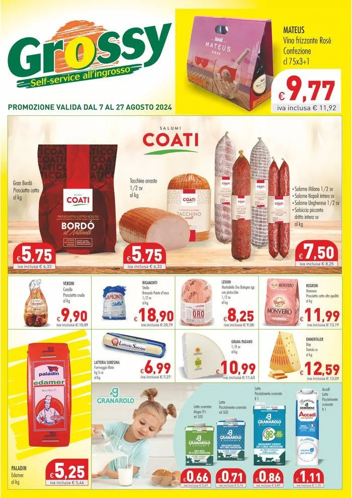 Self-service all'ingrosso da 7 agosto a 27 agosto di 2024 - Pagina del volantino 1