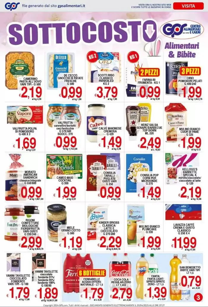 Sottocosto da 1 aprile a 10 aprile di 2025 - Pagina del volantino 3