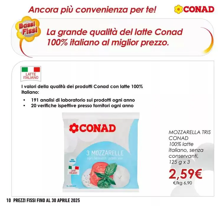 BASSI & FISSI da 2 gennaio a 30 aprile di 2025 - Pagina del volantino 10