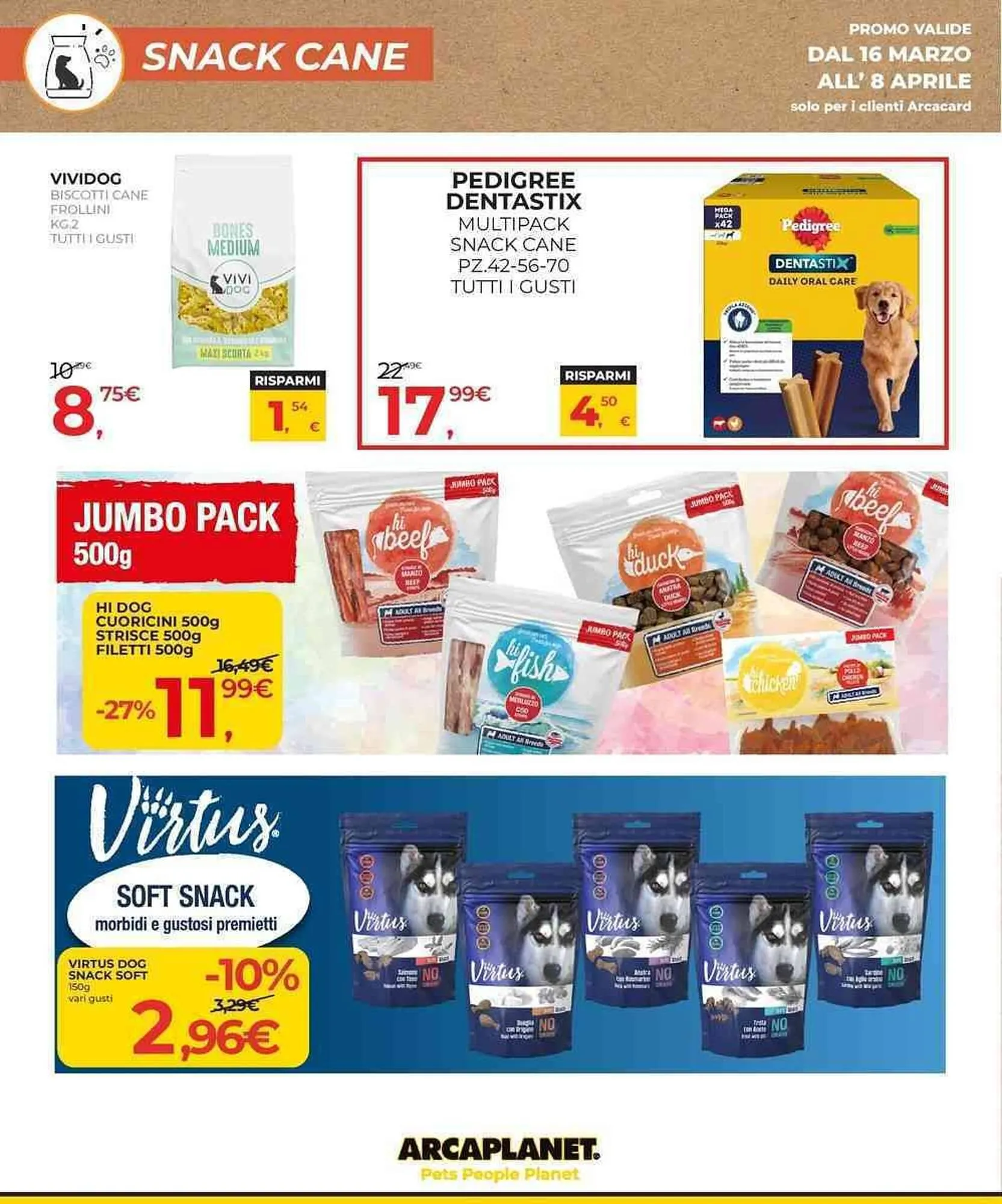 Volantino Arcaplanet da 16 marzo a 8 aprile di 2026 - Pagina del volantino 12