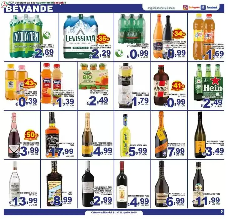 Volantino Sacoph da 11 aprile a 21 aprile di 2025 - Pagina del volantino 5