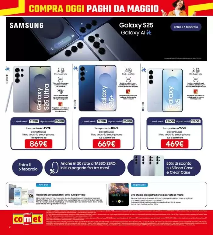 Compra oggi e paghi da Maggio! da 24 gennaio a 5 febbraio di 2025 - Pagina del volantino 2