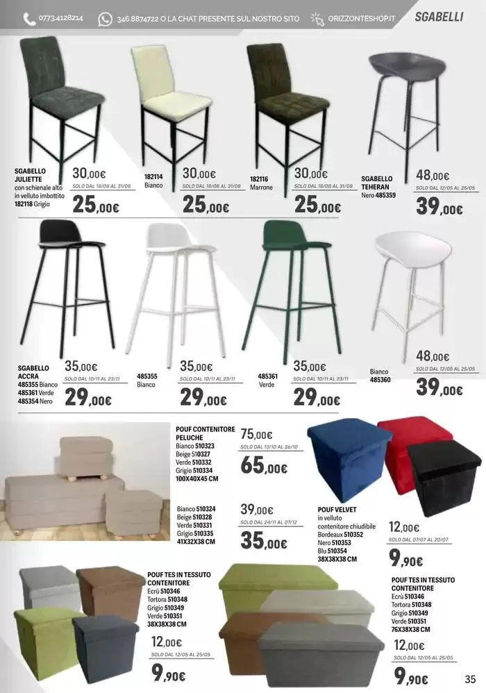 Catalogo mobile 2025 da 9 maggio a 7 dicembre di 2025 - Pagina del volantino 35