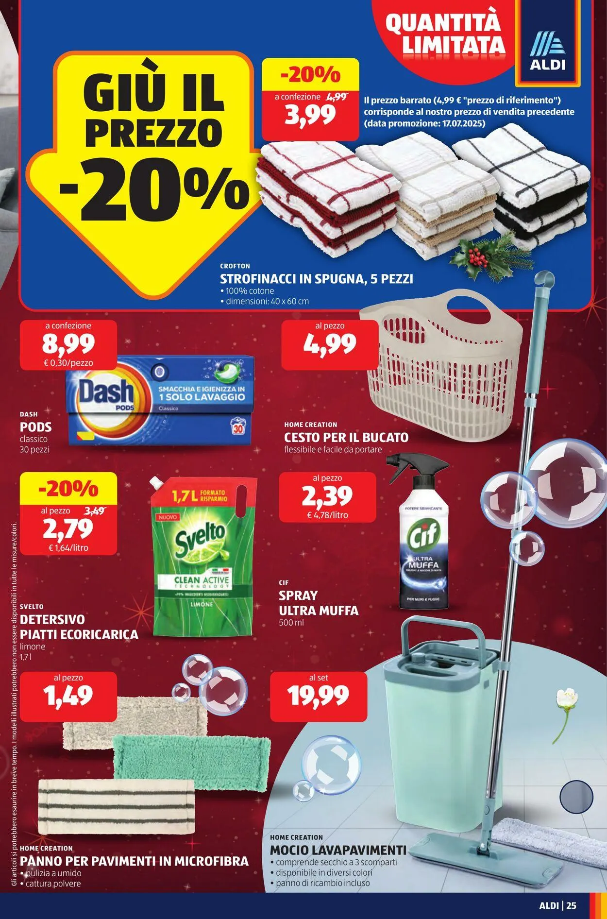 Aldi Volantino attuale da 15 dicembre a 21 dicembre di 2025 - Pagina del volantino 25