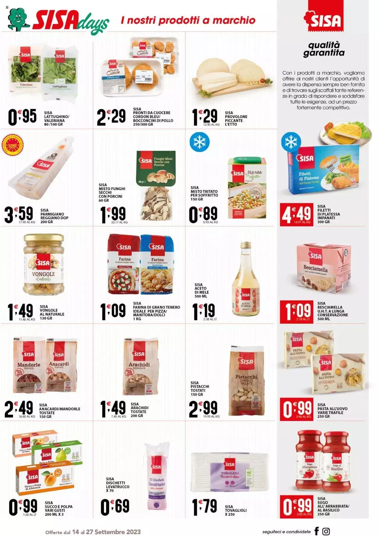 SISA - Campania volantino da 14 settembre a 27 settembre di 2023 - Pagina del volantino 9