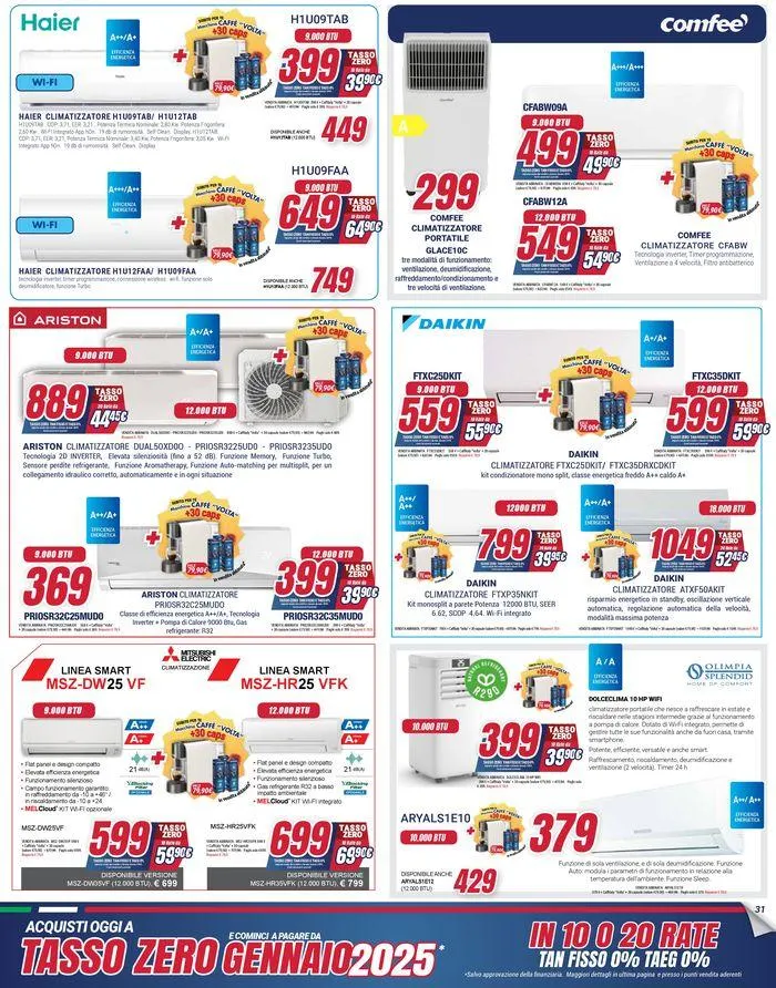 Tasso zero da 29 luglio a 21 agosto di 2024 - Pagina del volantino 31