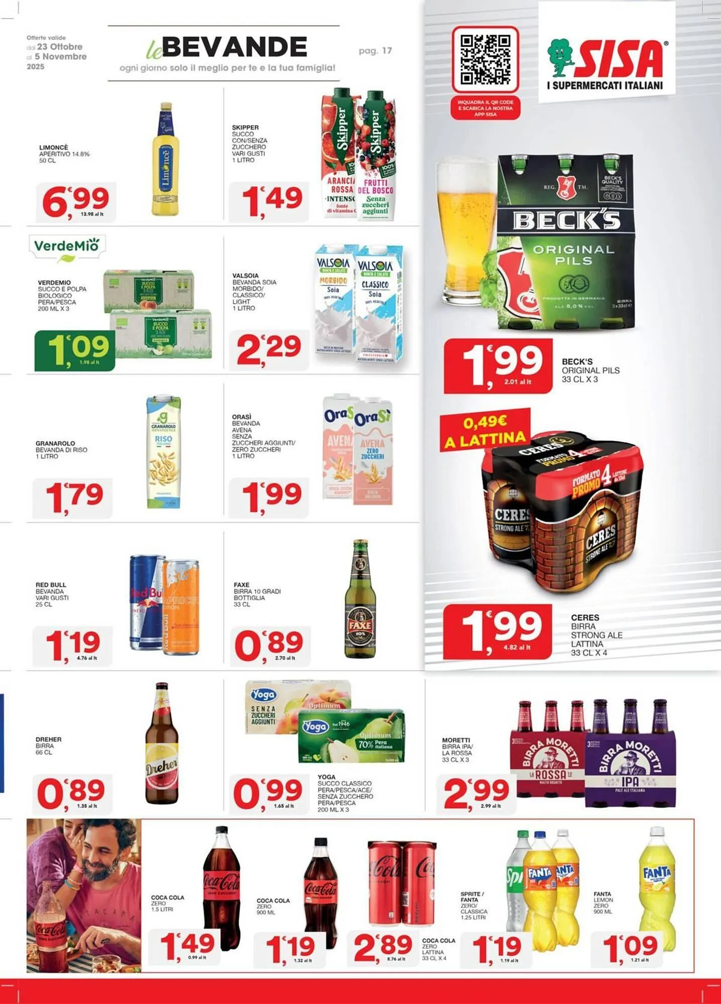 Volantino Sisa da 23 ottobre a 5 novembre di 2025 - Pagina del volantino 17