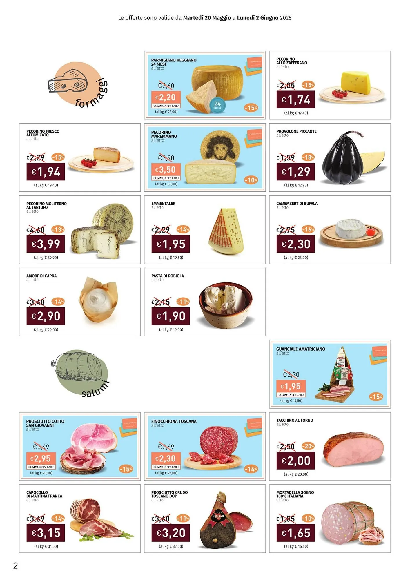 Volantino Prezzemolo e Vitale da 20 maggio a 2 giugno di 2025 - Pagina del volantino 2