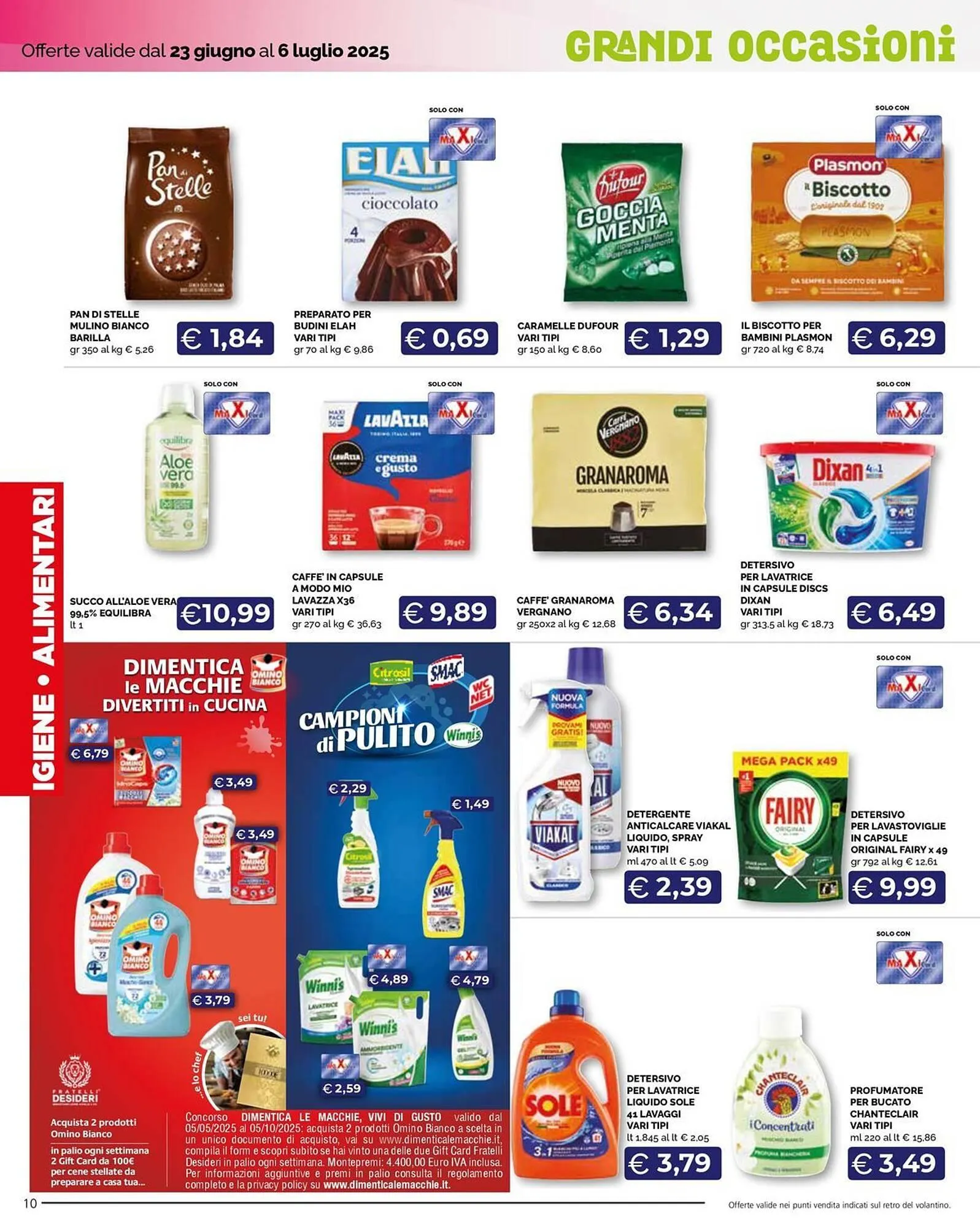 Volantino Maxisconto da 23 giugno a 6 luglio di 2025 - Pagina del volantino 10