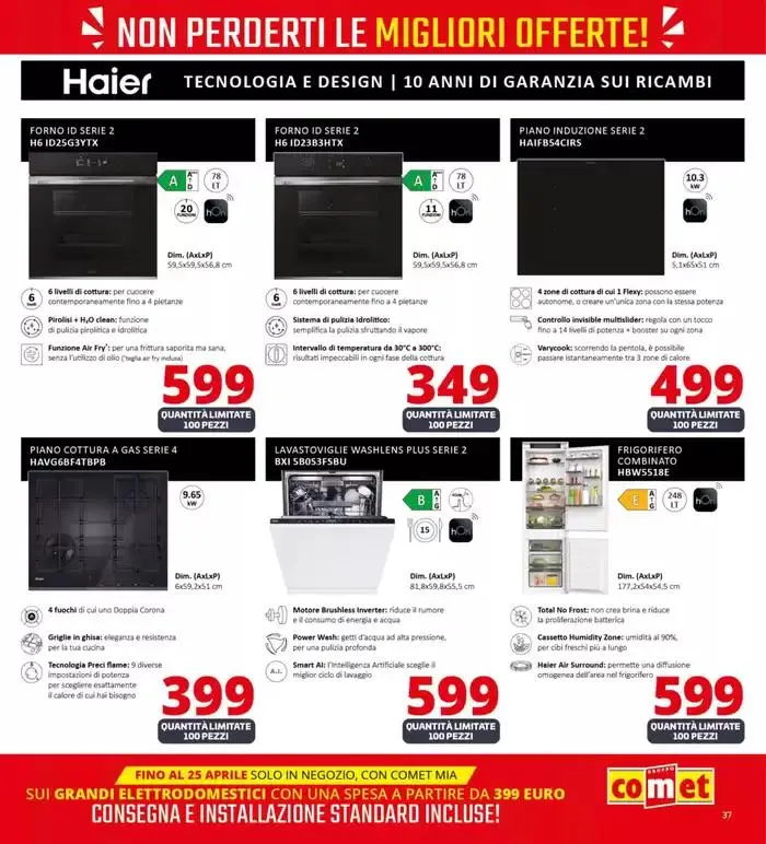 Sorprese tech da Comet! da 17 aprile a 28 aprile di 2025 - Pagina del volantino 37