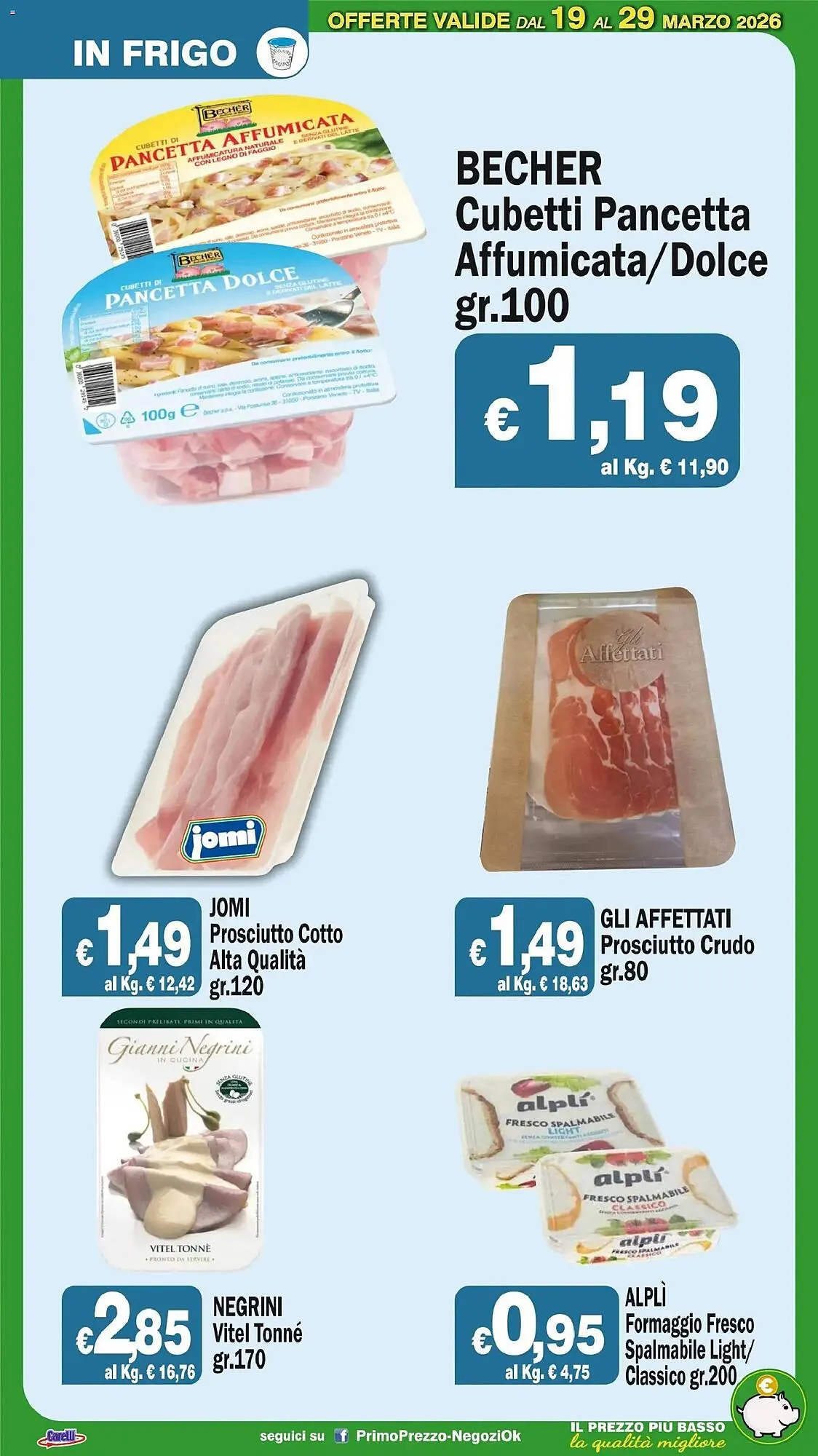 Volantino Primo Prezzo da 19 marzo a 29 marzo di 2026 - Pagina del volantino 46