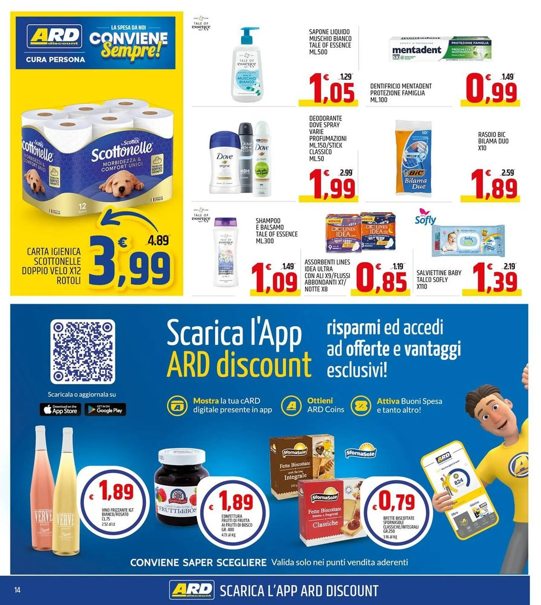 Volantino Ard Discount da 17 luglio a 27 luglio di 2025 - Pagina del volantino 14