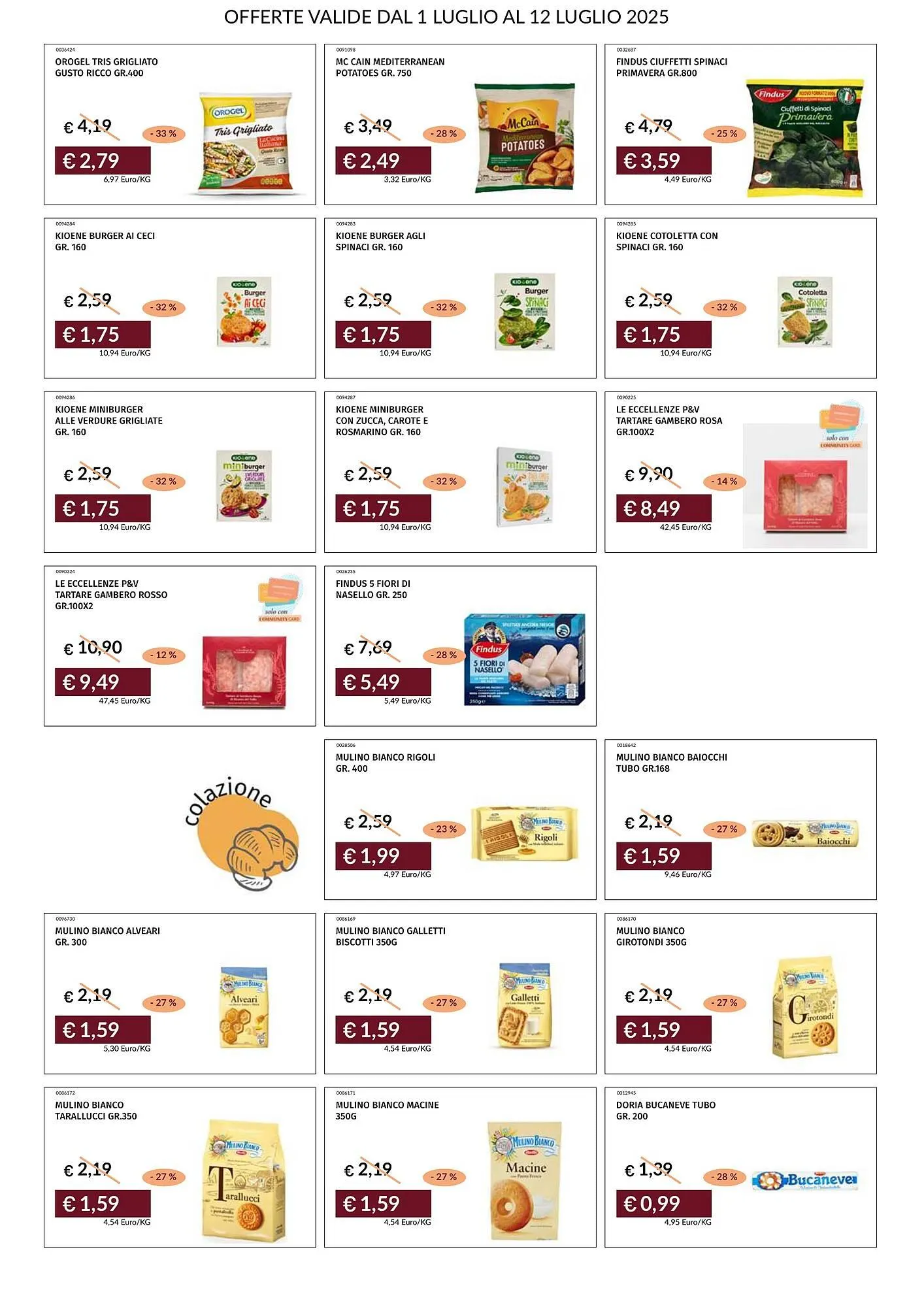 Volantino Prezzemolo e Vitale da 1 luglio a 12 luglio di 2025 - Pagina del volantino 12