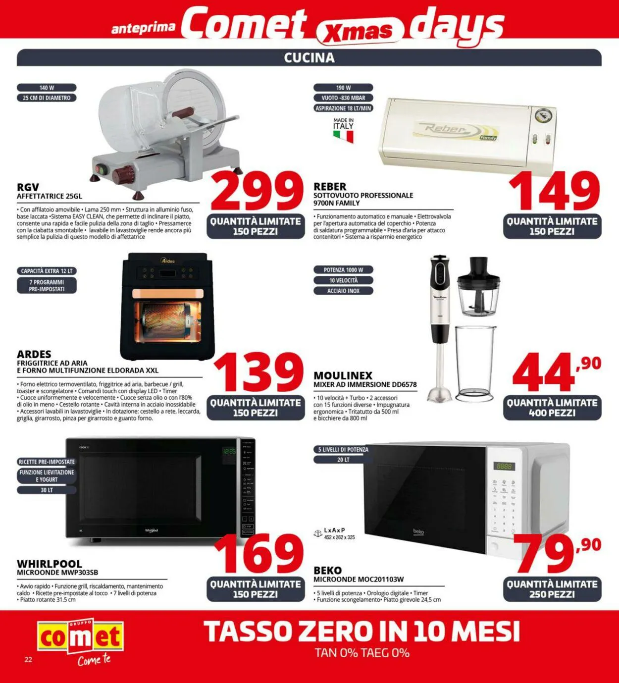 Comet Volantino attuale da 1 dicembre a 7 dicembre di 2023 - Pagina del volantino 22