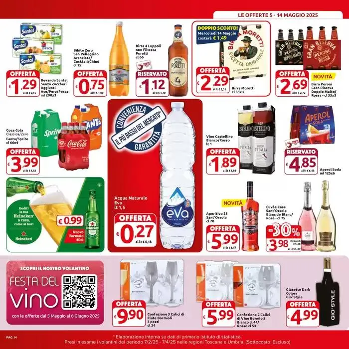 Gli eroi del risparmio Scontati 2 volte! da 5 maggio a 14 maggio di 2025 - Pagina del volantino 14