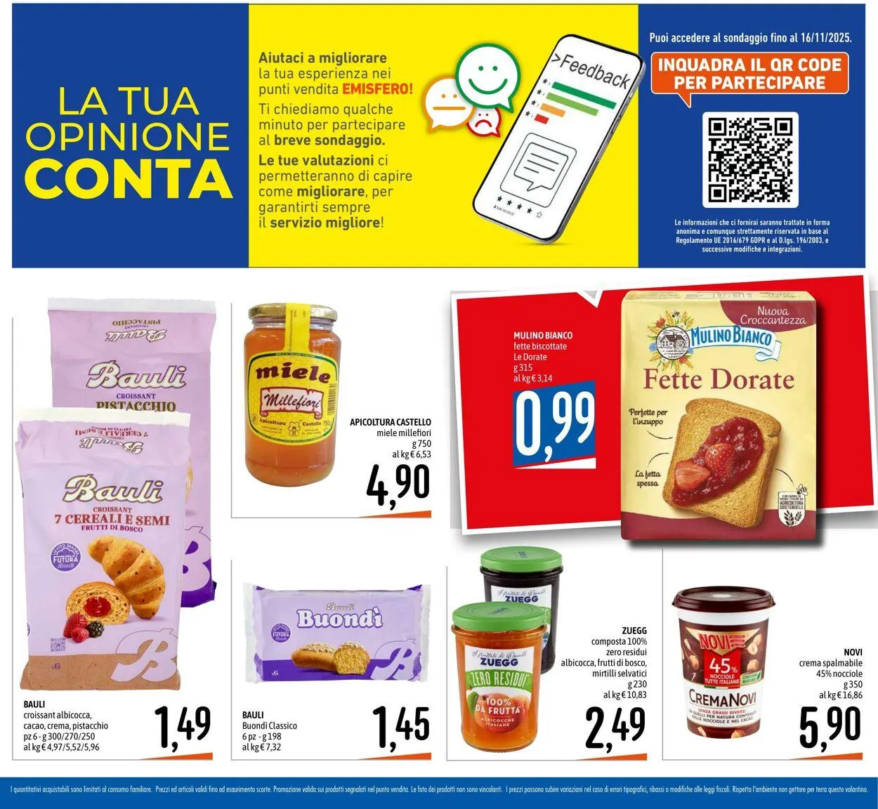 Emisfero Volantino attuale da 30 ottobre a 12 novembre di 2025 - Pagina del volantino 4