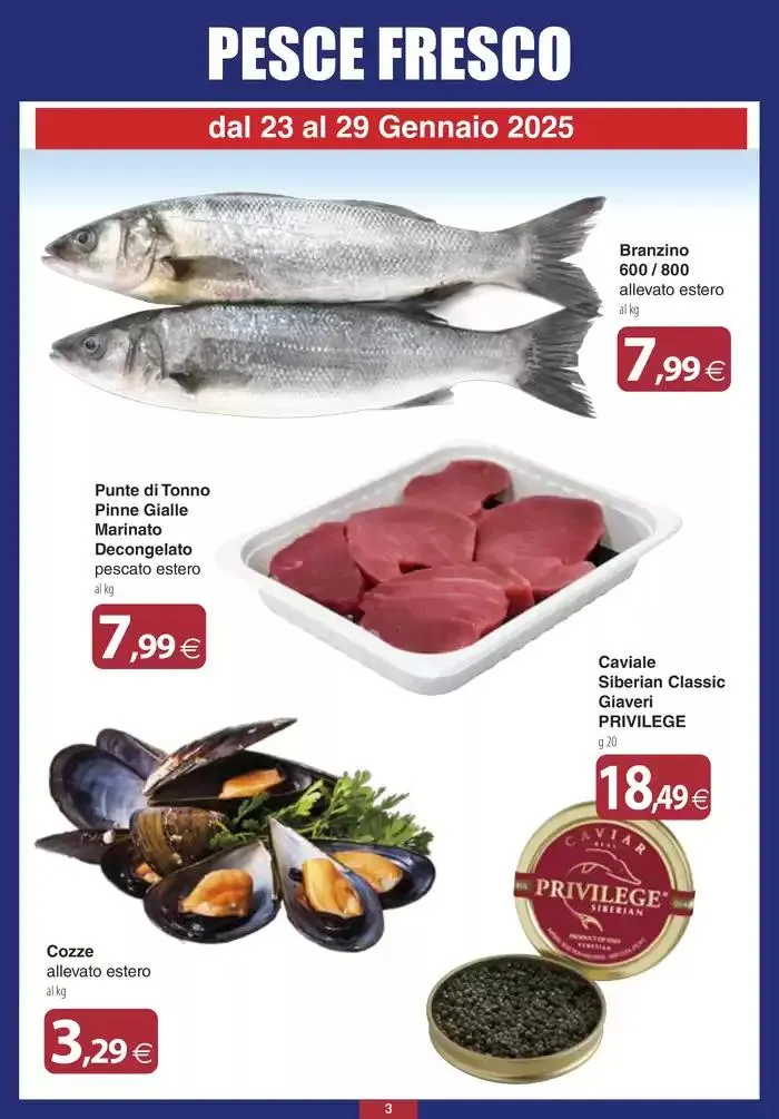 Offerte da 16 gennaio a 29 gennaio di 2025 - Pagina del volantino 3