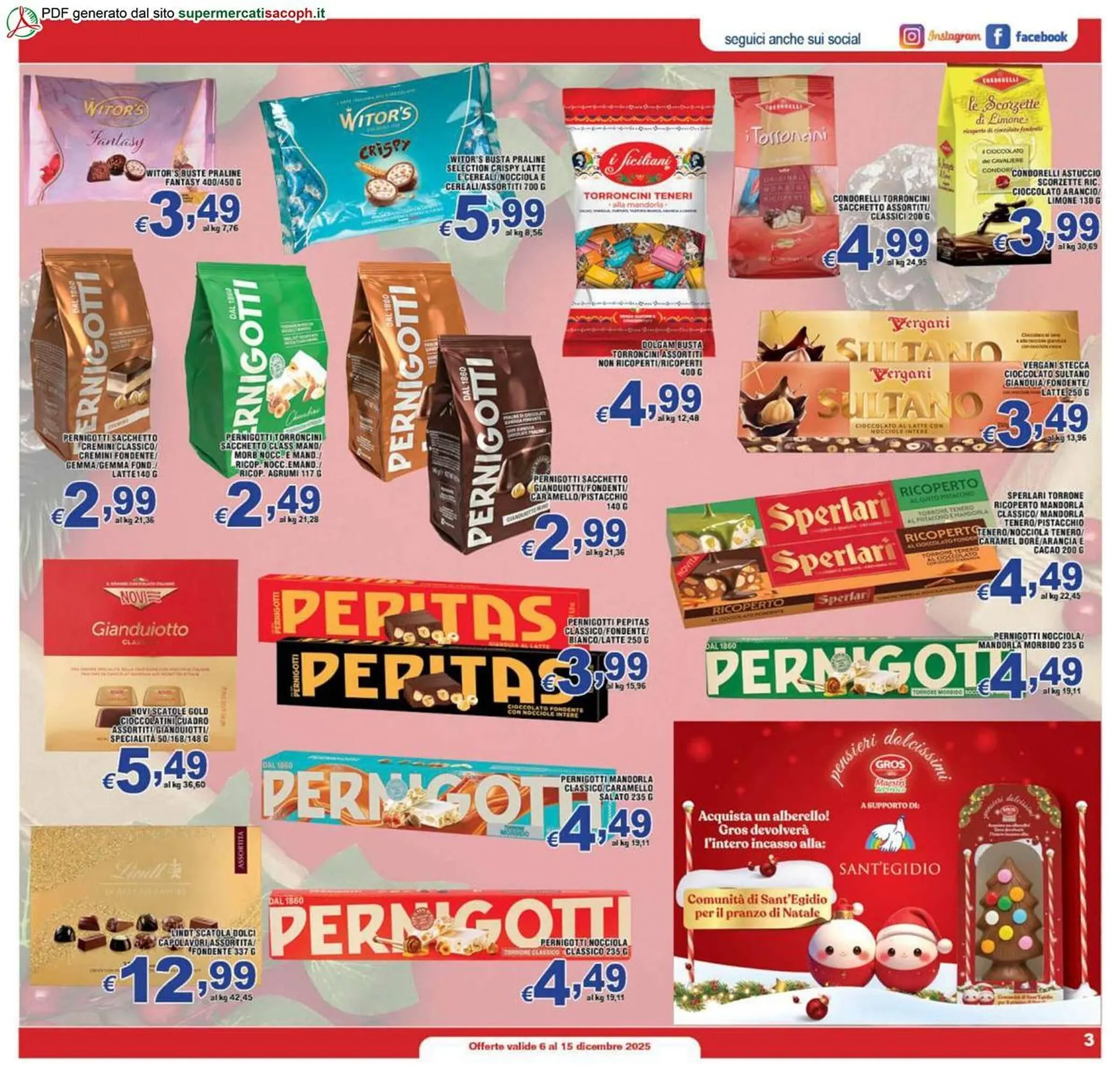 Volantino Sacoph da 6 dicembre a 15 dicembre di 2025 - Pagina del volantino 3