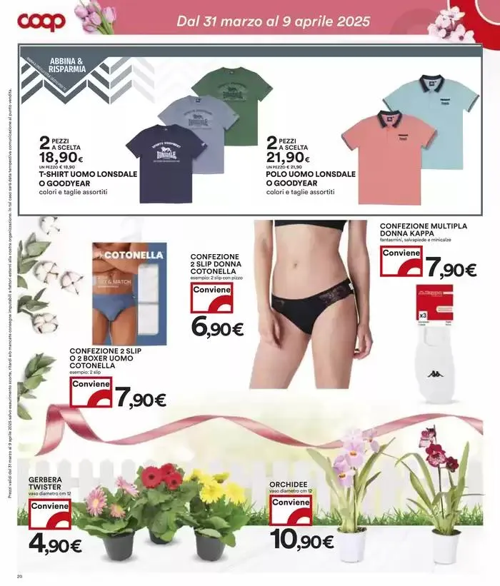 Fioriscono le Offerte da 31 marzo a 9 aprile di 2025 - Pagina del volantino 20