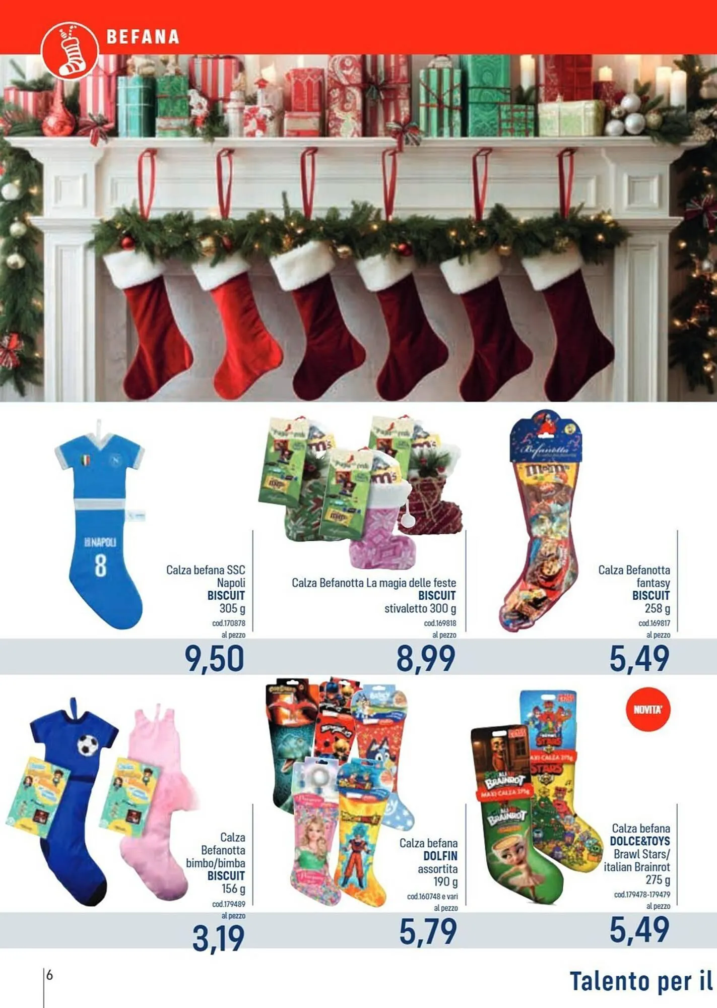 Volantino Talento Professional Store da 22 dicembre a 4 gennaio di 2026 - Pagina del volantino 6