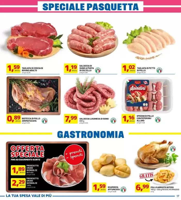 Buona Pasqua da 7 aprile a 21 aprile di 2025 - Pagina del volantino 17