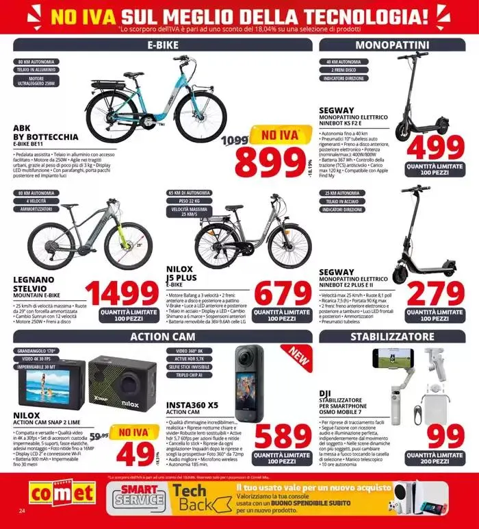 No IVA sul meglio della tecnologia! da 8 maggio a 21 maggio di 2025 - Pagina del volantino 24