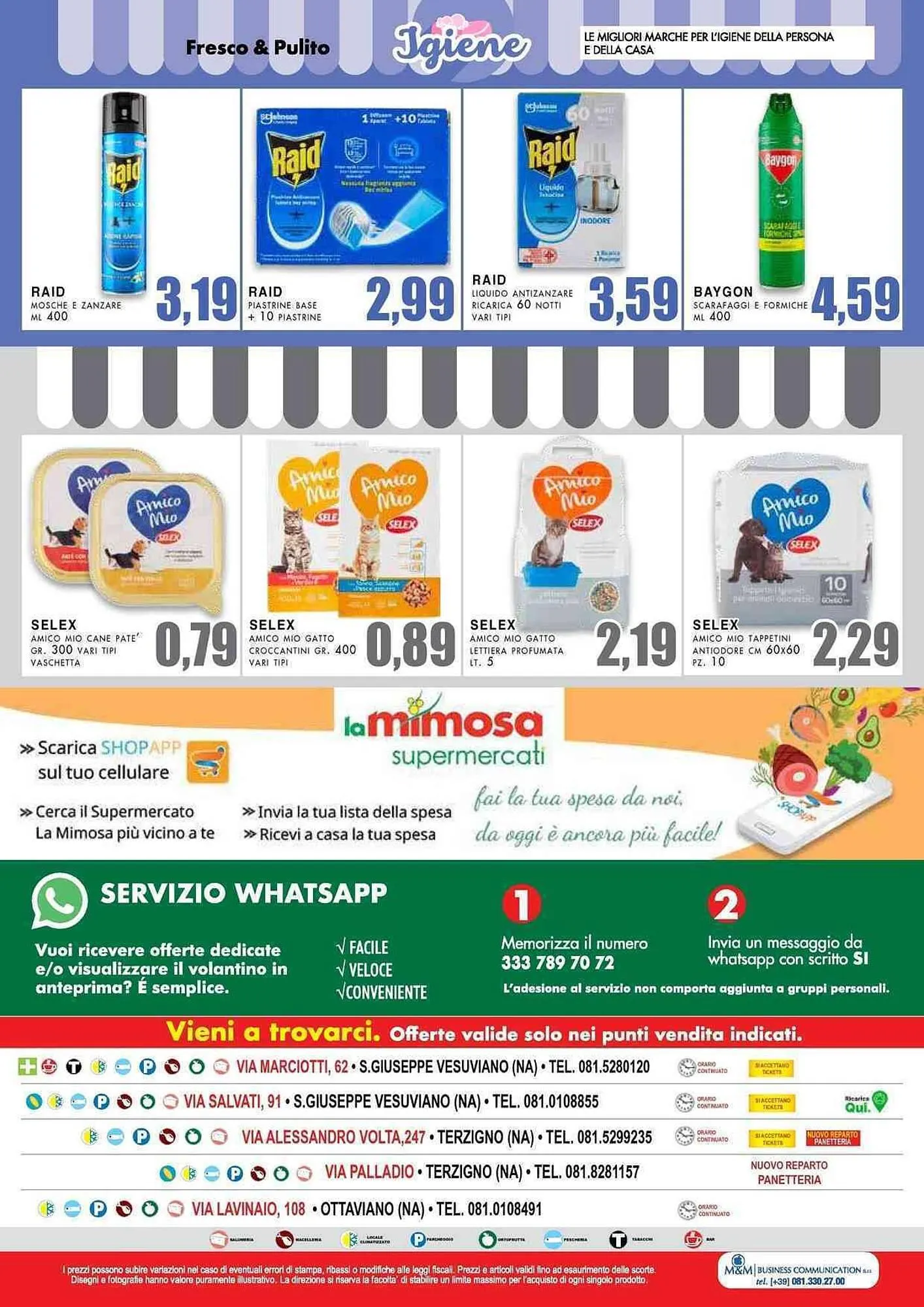 Volantino La Mimosa Supermercati da 28 luglio a 10 agosto di 2025 - Pagina del volantino 16