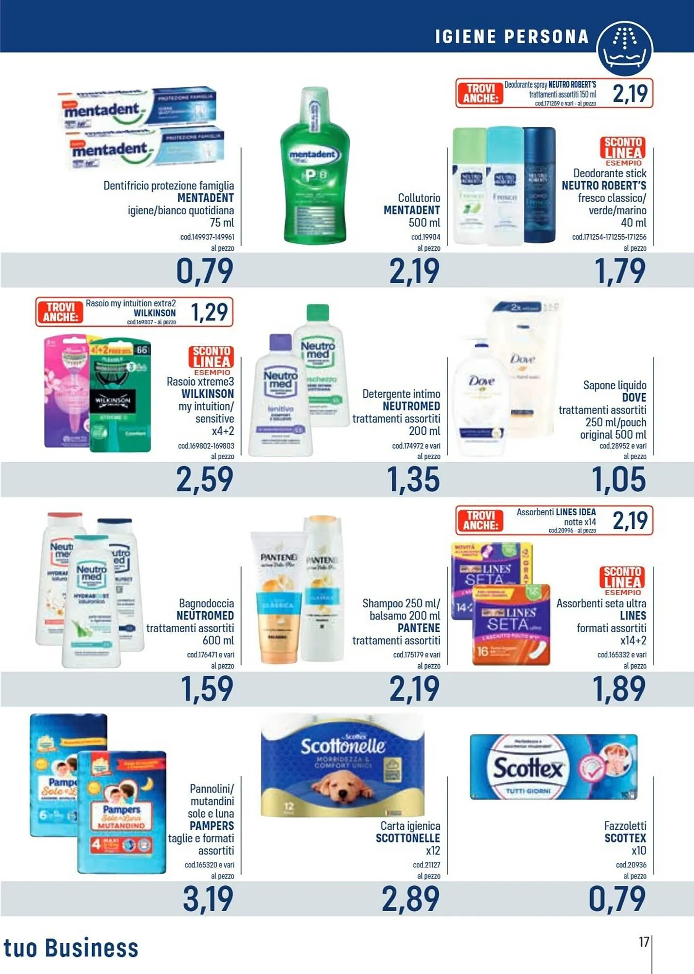 Volantino Talento Professional Store da 16 febbraio a 1 marzo di 2026 - Pagina del volantino 17