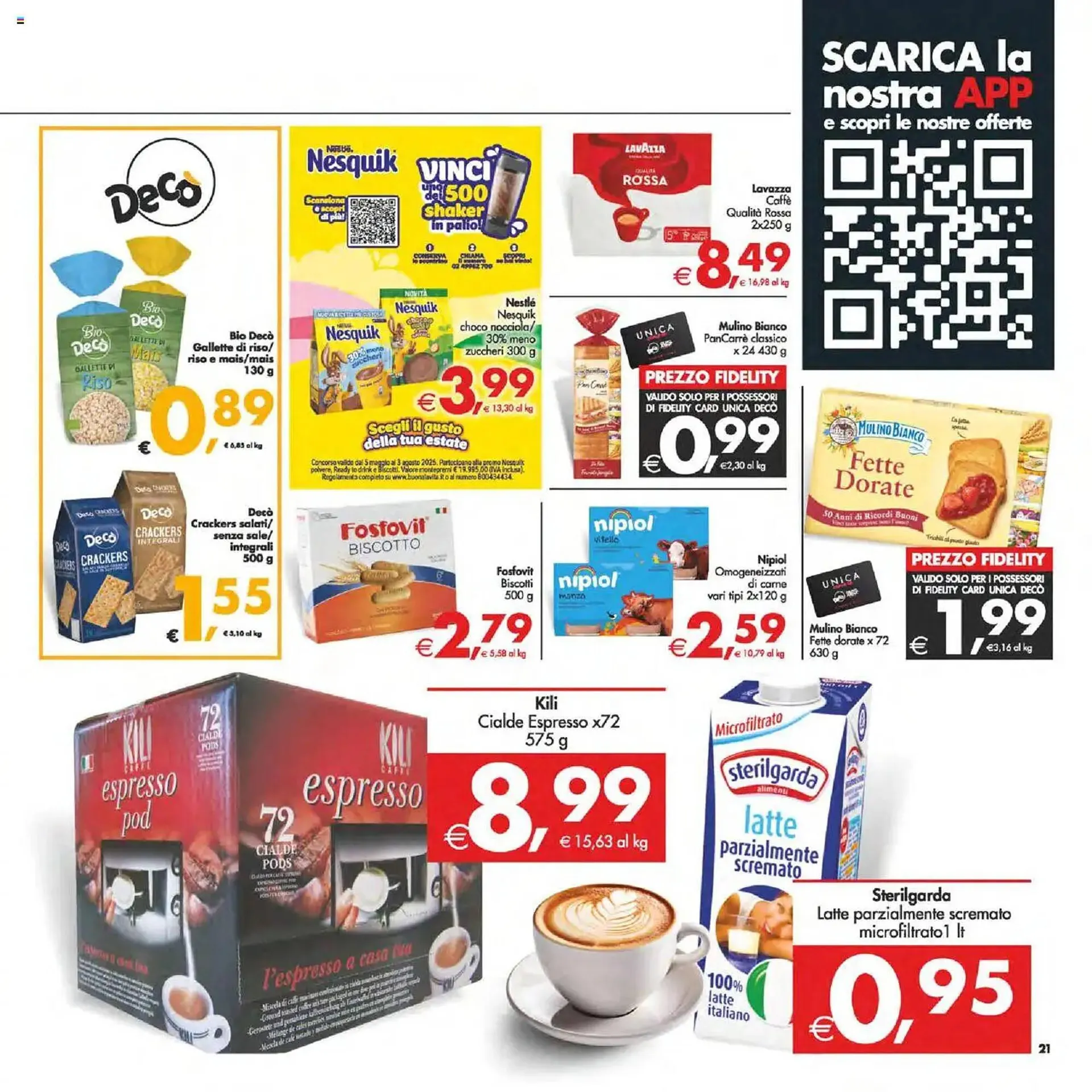 Volantino Deco Supermercati da 4 luglio a 13 luglio di 2025 - Pagina del volantino 21