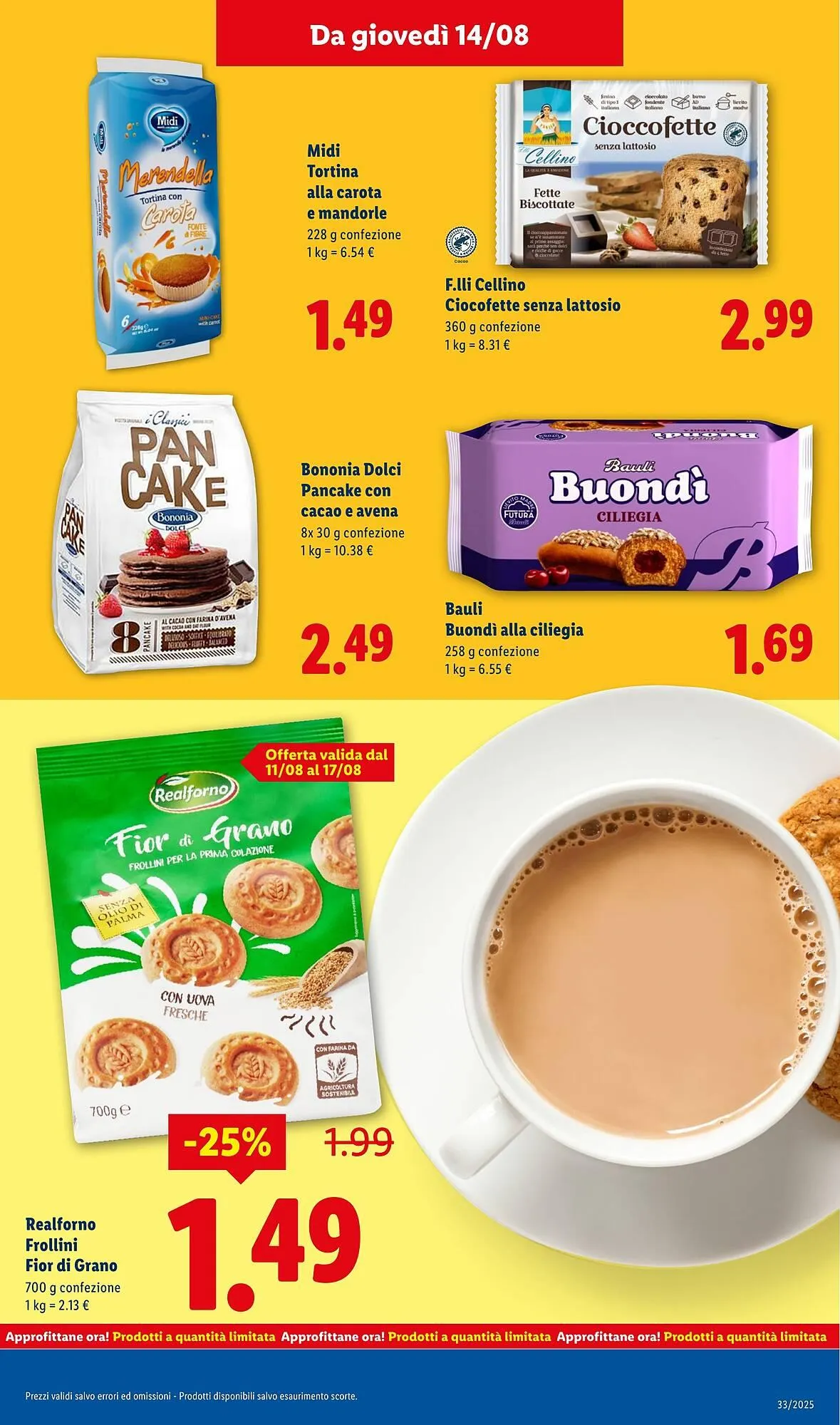 Volantino Lidl da 11 agosto a 17 agosto di 2025 - Pagina del volantino 25