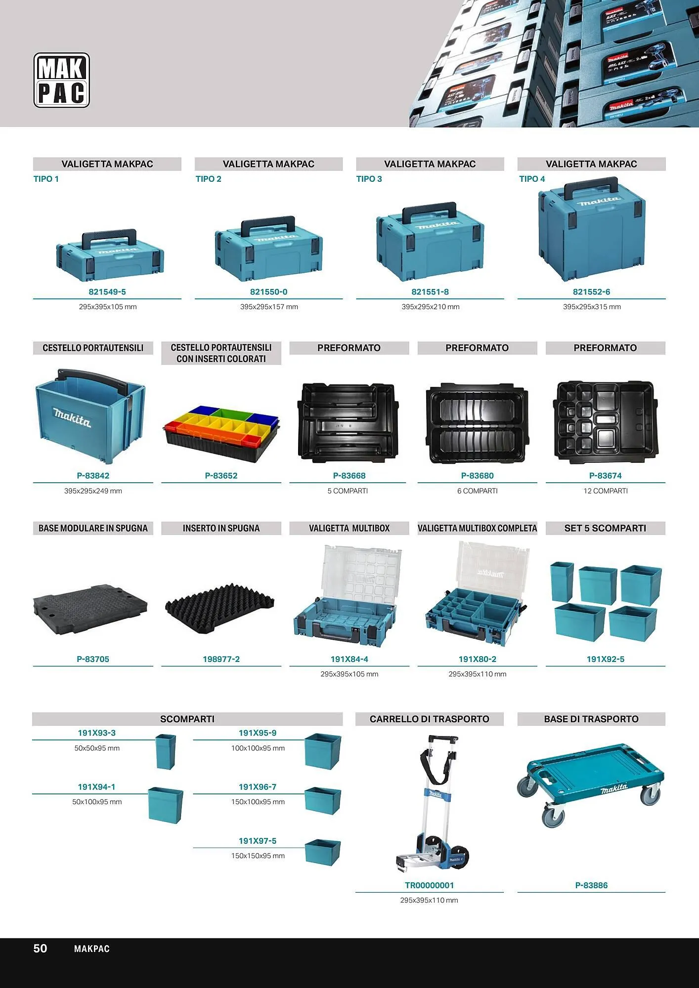 Volantino Makita da 1 aprile a 1 ottobre di 2024 - Pagina del volantino 52