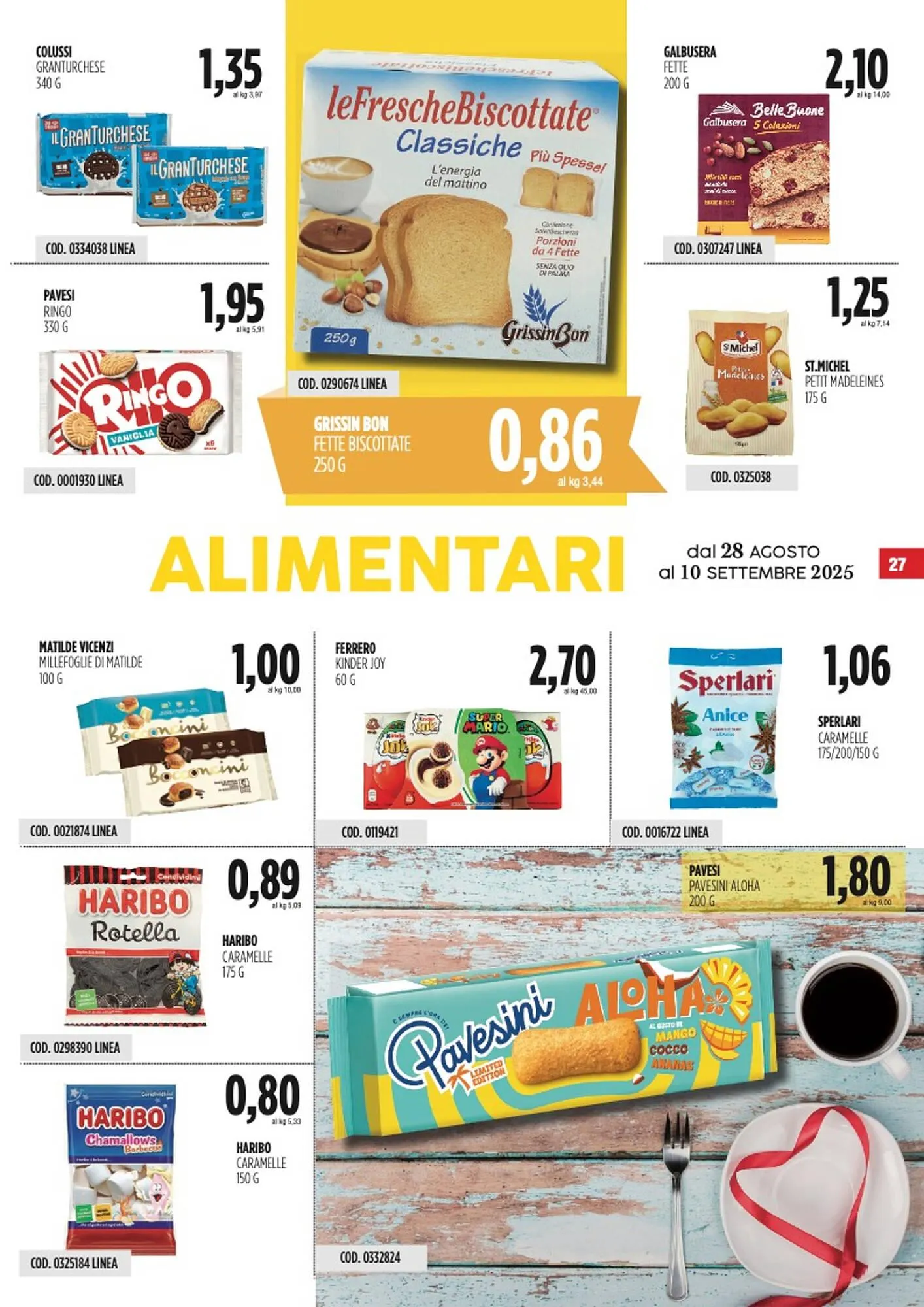 Volantino Carico Cash & Carry da 28 agosto a 10 settembre di 2025 - Pagina del volantino 27