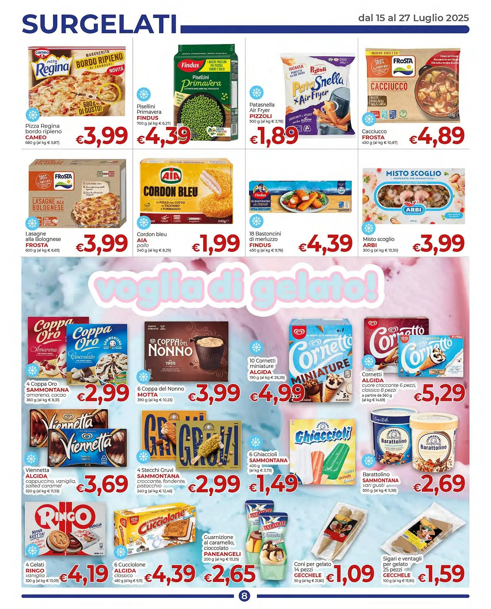 Volantino Supermercati Nonna Isa da 15 luglio a 27 luglio di 2025 - Pagina del volantino 8