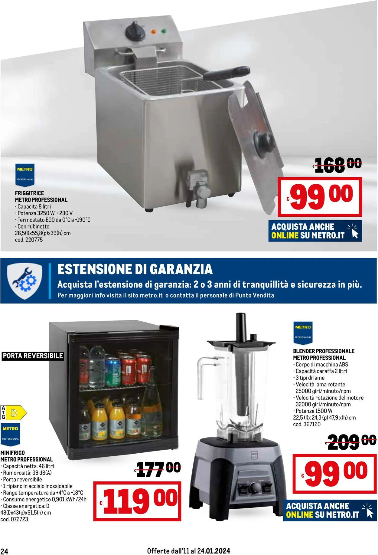 Metro Volantino attuale da 3 luglio a 17 luglio di 2024 - Pagina del volantino 24