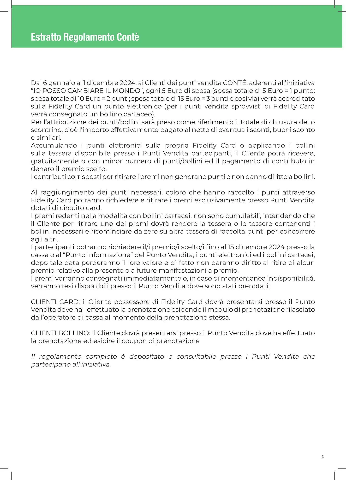 Volantino ContéSupermercati da 18 gennaio a 28 dicembre di 2024 - Pagina del volantino 3