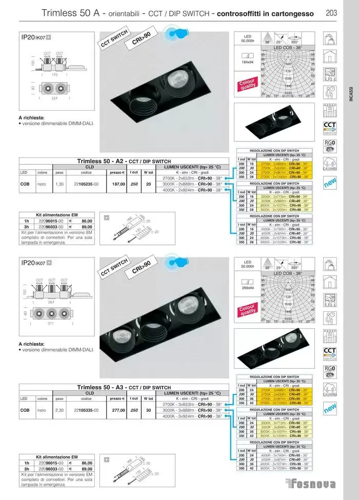 Fosnova LED 24/25 da 16 gennaio a 31 ottobre di 2025 - Pagina del volantino 205