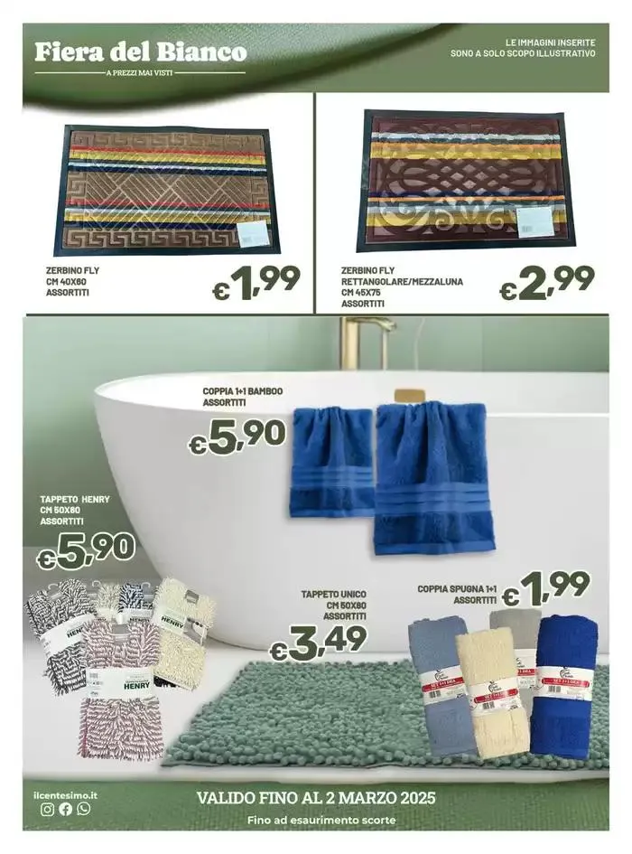 Fiera del bianco da 4 febbraio a 3 marzo di 2025 - Pagina del volantino 6